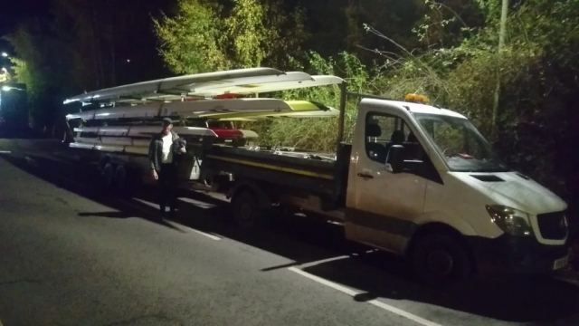 Trailer returning